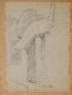 Auguste ROUBILLE - Original drawing - Pencil - House study 1