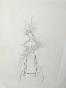 Janine JANET - Original drawing - Pencil - Project for the jewelry cave by Nina Ricci 11