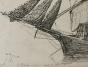 Georges Le Meilleur - Drawing - Pencil - The mapiera in Cassis