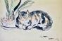 Claude VIETHO - Original painting - Watercolor - Cat 2