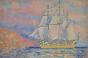 Armel DE WISMES - Original Painting - Gouache - Galleon at sea 11