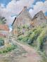 Paul CORDONNIER - Original Painting - Watercolor - Breton village