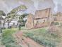Paul CORDONNIER - Original Painting - Watercolor - Breton village 2