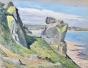 Paul CORDONNIER - Original Painting - Watercolor - Breton coast 2, 1932