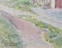 Paul CORDONNIER - Original Painting - Watercolor - Village of the Creuse 6, 1927