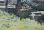 Etienne GAUDET - Original painting - Watercolor - Landscape 6