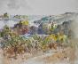 Etienne GAUDET - Original painting - Watercolor - Landscape 7