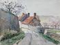Etienne GAUDET - Original painting - Watercolor - Landscape 9