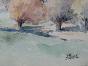Etienne GAUDET - Original painting - Watercolor - Landscape 13
