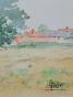 Etienne GAUDET - Original painting - Watercolor - Landscape 15