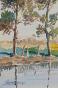 Etienne GAUDET - Original painting - Watercolor - Landscape 17