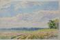 Etienne GAUDET - Original painting - Watercolor - Landscape 19