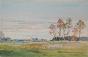 Etienne GAUDET - Original painting - Watercolor - Landscape 25