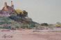 Etienne GAUDET - Original painting - Watercolor - Landscape 26