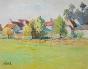 Etienne GAUDET - Original painting - Watercolor - Landscape 27