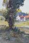 Etienne GAUDET - Original painting - Watercolor - Landscape 28