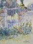 Etienne GAUDET - Original painting - Watercolor - Castle gate
