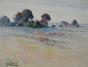 Etienne GAUDET - Original painting - Watercolor - Countryside 7