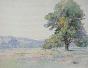 Etienne GAUDET - Original painting - Watercolor - countryside 9