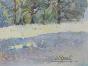 Etienne GAUDET - Original painting - Watercolor - countryside 13