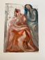 Salvador DALI - Print - Engraved wood - Dante's confession, Dante's divine comedy