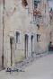 Etienne GAUDET - Original painting - Watercolor - Blois, Rue Vauvert 1