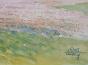 Etienne GAUDET - Original painting - Watercolor - Cheverny countryside, Loire valley