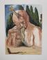Salvador DALI - Print - Woodcut - A Logician Devil, Dante's divine comedy