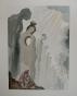 Salvador DALI - Print - Woodcut - The second corniche, Dante's divine comedy