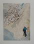 Salvador DALI - Print - Woodcut - Jupiter's 6th Heaven, Dante's Divine Comedy
