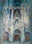 Jean BREANT - Original painting - Oil - The blue cathedral