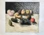 Michel Mathonnat - Original print - Etching - Homage to Cézanne