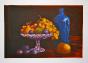 Bernard JOBIN - Original print - Lithograph - Cup of fruits