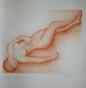 Michel BEZ - Original print - Lithograph - Naked