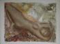 Michel BEZ - Original print - Lithograph - Naked woman lying