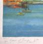 CHIMKEVITCH Sacha - Original print - Lithograph - The Norman port