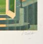 Daniel SCIORA - Original print - Lithograph - Window to the garden