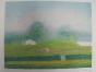 Andre INGRES - Original print - Lithograph - Walk in the countryside