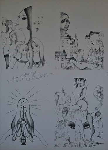 Sacha CHIMKEVITCH - Estampe originale - Lithographie - Pêle-mêle