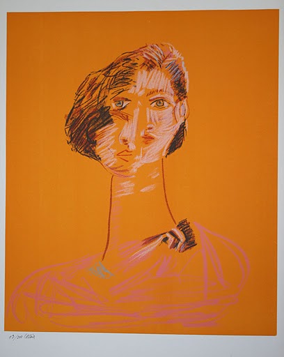 Gilbert CORSIA - Estampe originale - Lithographie - Hommage à la femme 1