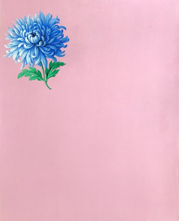 Lizzie Derriey - Peinture originale - Gouache - Projet tissu 72