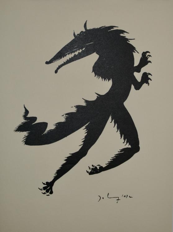 Frédéric DELANGLADE - Lithographie originale signée - Zodiaque Dragon
