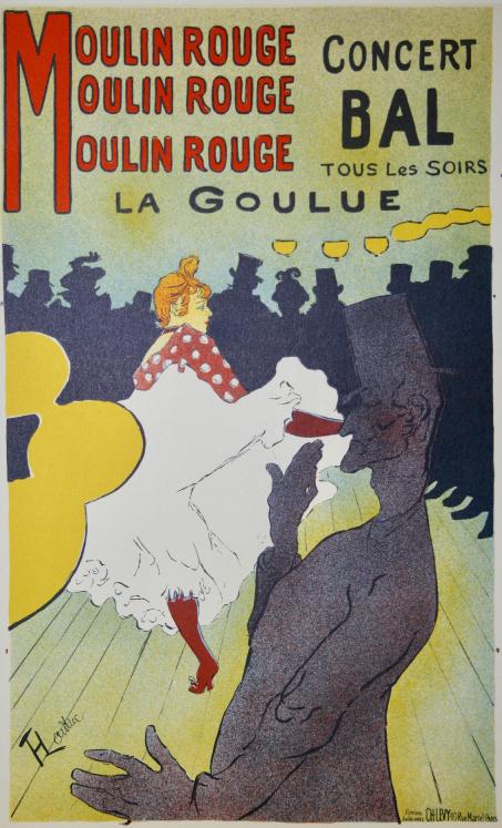 Henri de TOULOUSE-LAUTREC (d'après) - Estampe - Lithographie - Moulin rouge