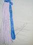 Atelier VIONNET - Dessin original - Crayon - Robe nouée bleu et rose 7