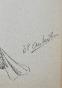 Atelier VIONNET - Dessin original - Crayon - Robe 418