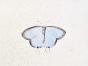 LA ROCHE LAFFITTE - Peinture originale - Aquarelle - Papillon bleu 2