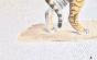 LA ROCHE LAFFITTE - Peinture originale - Aquarelle - Tigre 3