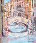 Michel DE ALVIS - Peinture Originale - Huile - Venise