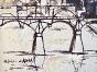 Michel DE ALVIS - Peinture Originale - Lavis - Pont Saint-Michel 2