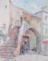 Etienne GAUDET - Peinture originale - Aquarelle - St Tropez